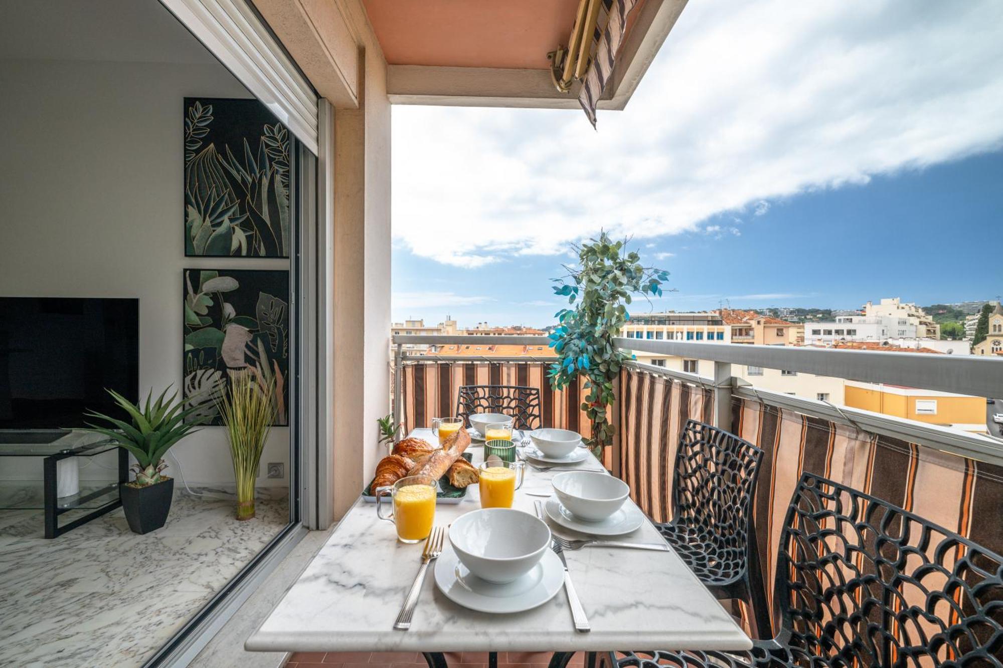 Ferienwohnung Le Coq Victor Hugo - Garage - Ac - Wifi - Quiet Roquebrune-Cap-Martin Exterior foto